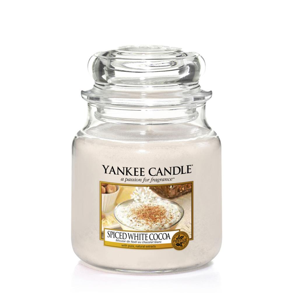 Yankee Candle Spiced White Cocoa Medium Jar £18.89